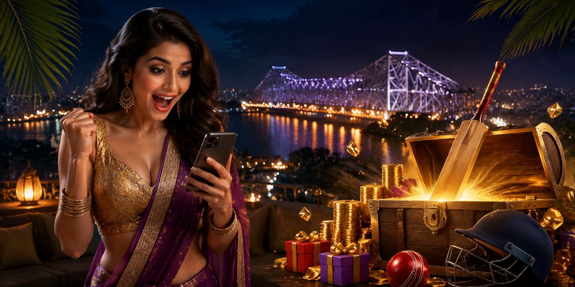 Players enjoying cricket betting on mobile by the beach
